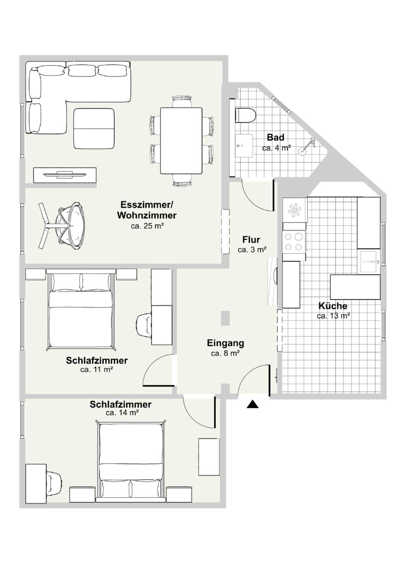 Maremar - City Design Apartment - 2 Schlafzimmer - Luxus Boxspringbetten - Kueche - Highspeed Wifi - Arbeitsplaetze Brunswick Exterior foto